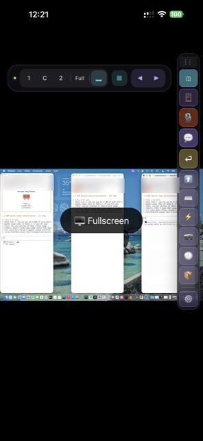 See everything on the Mac screen from your iPhone